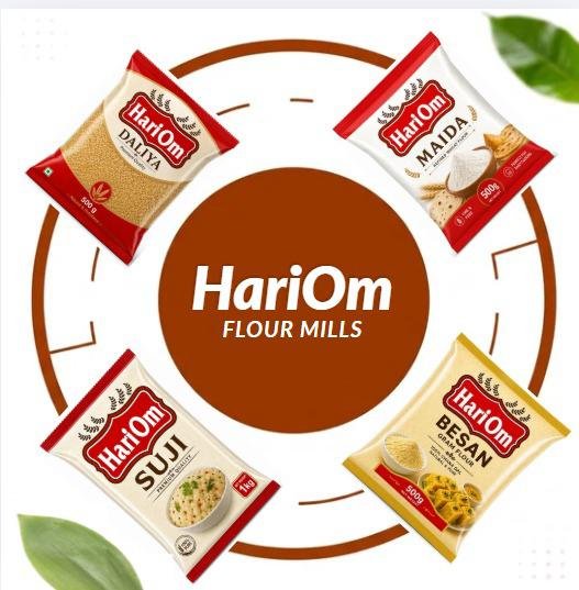 HariOm Product Range — Atta, Besan, Daliya, Maida, Suji